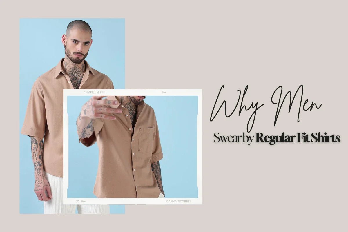 Men's Regular Fit Shirts: The Ideal Combination for Comfort and Design