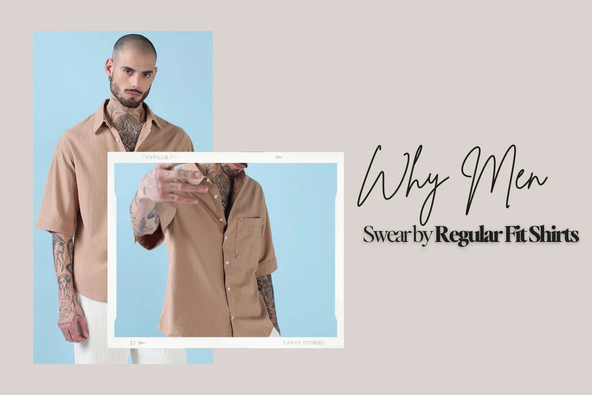 Men's Regular Fit Shirts: The Ideal Combination for Comfort and Design