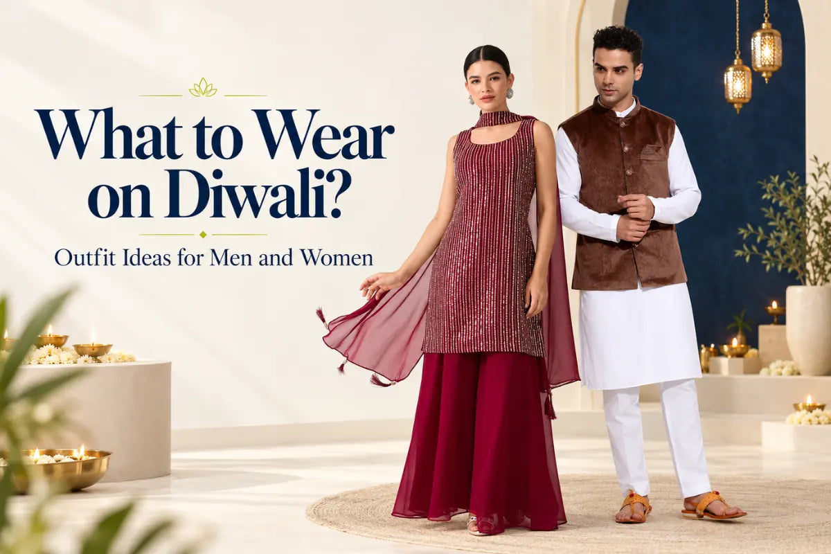 What to Wear on Diwali? Outfit Ideas for Men and Women