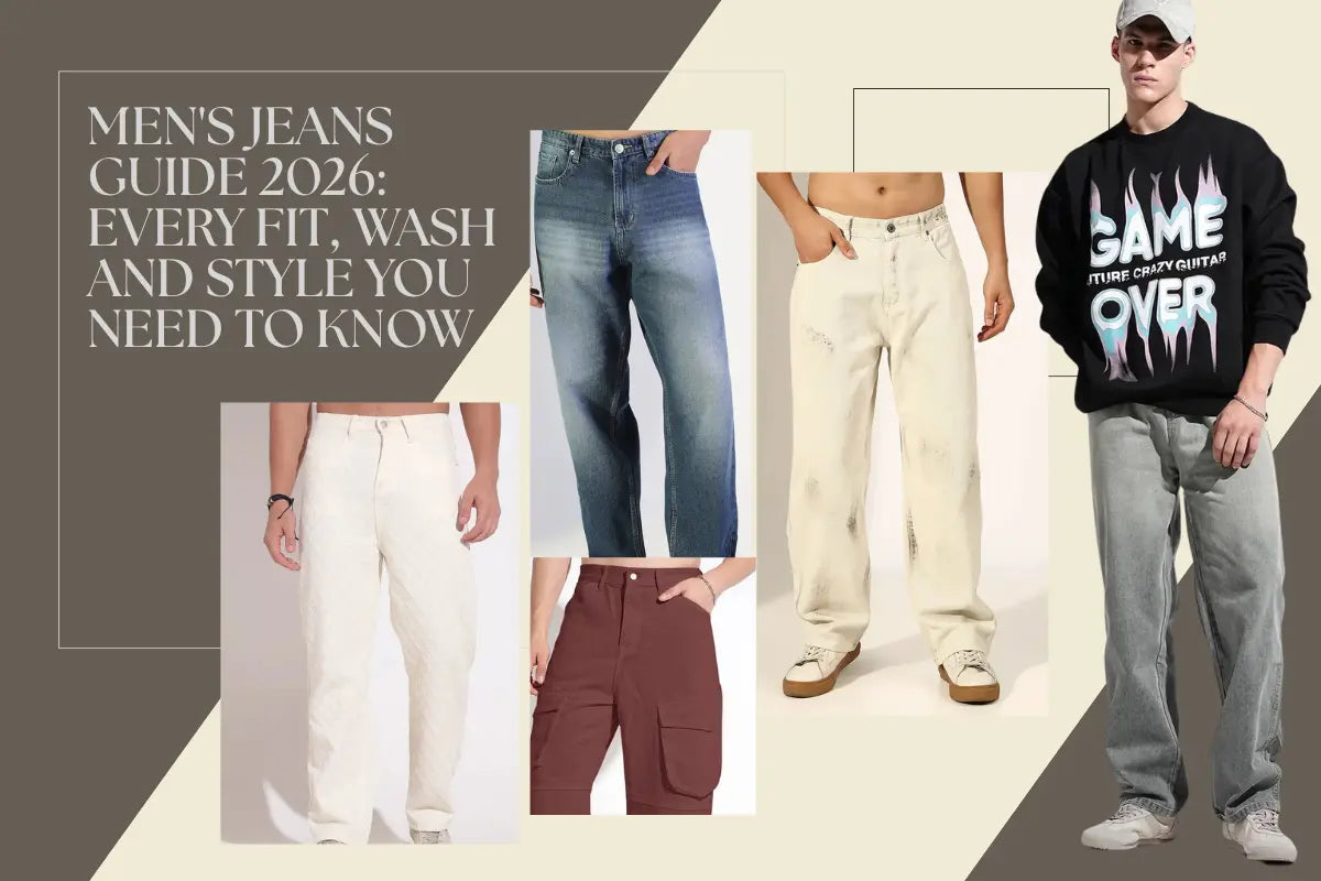 Men's Jeans Guide 2026: Every Fit, Wash and Style You Need to Know