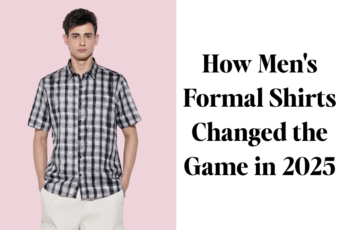 Bold Prints and Earthy Neutrals: Latest Men's Formal Shirts Styles