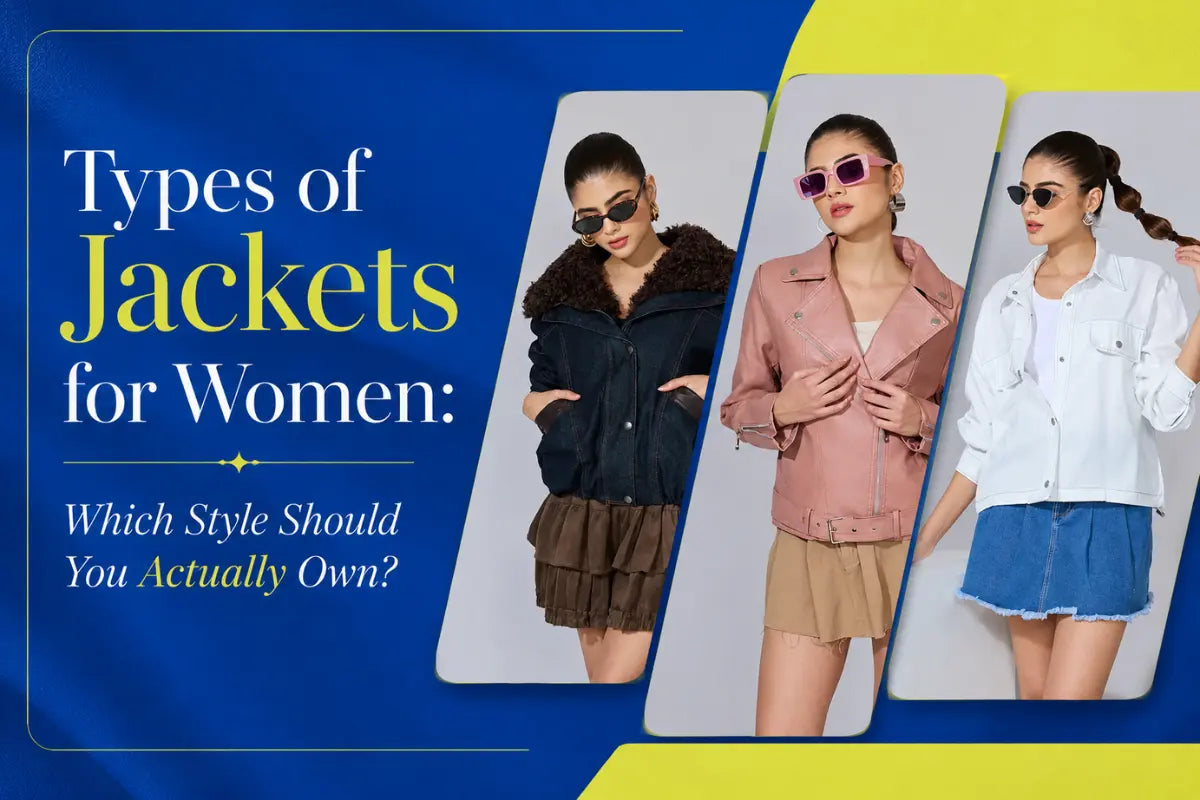 Types of Jackets for Women: Which Style Should You Actually Own?