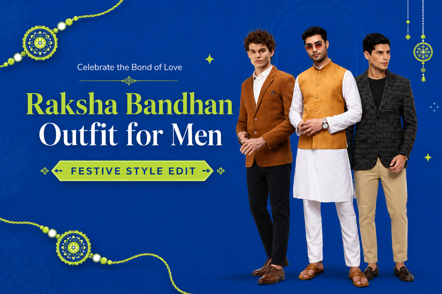 Raksha Bandhan outfit for Men