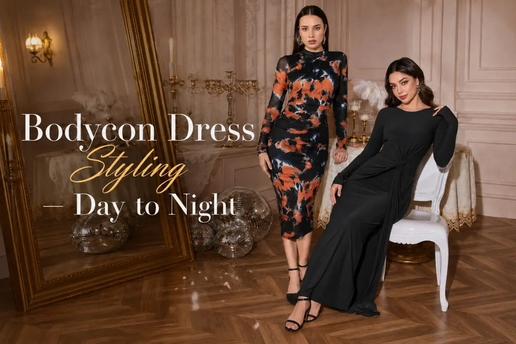 How to Style a Bodycon Dress: Day to Night Outfit Ideas