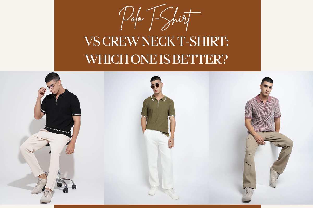 Polo T-Shirt vs Crew Neck T-Shirt: Which One Is Better?