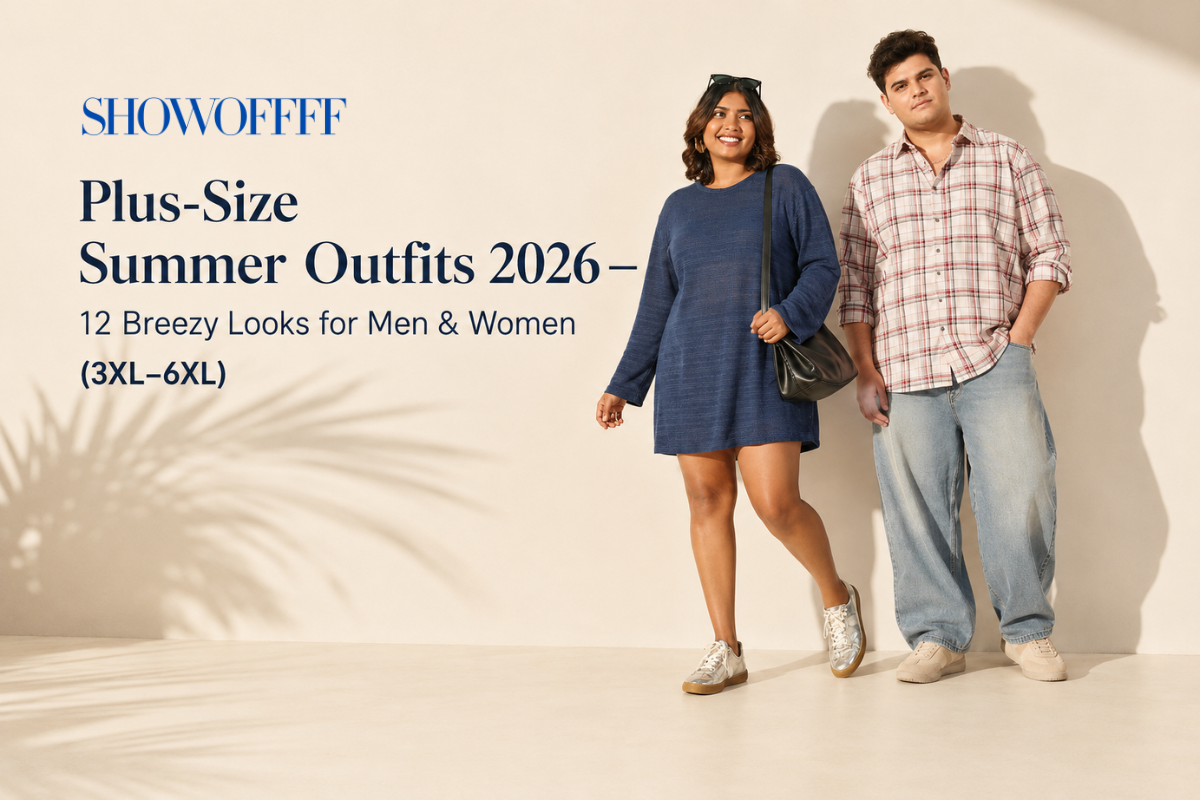 Plus-Size Summer Outfits 2026: 12 Breezy Looks for Men & Women (3XL–6XL)