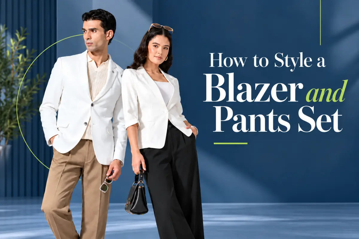 How to Style a Blazer and Pants Set
