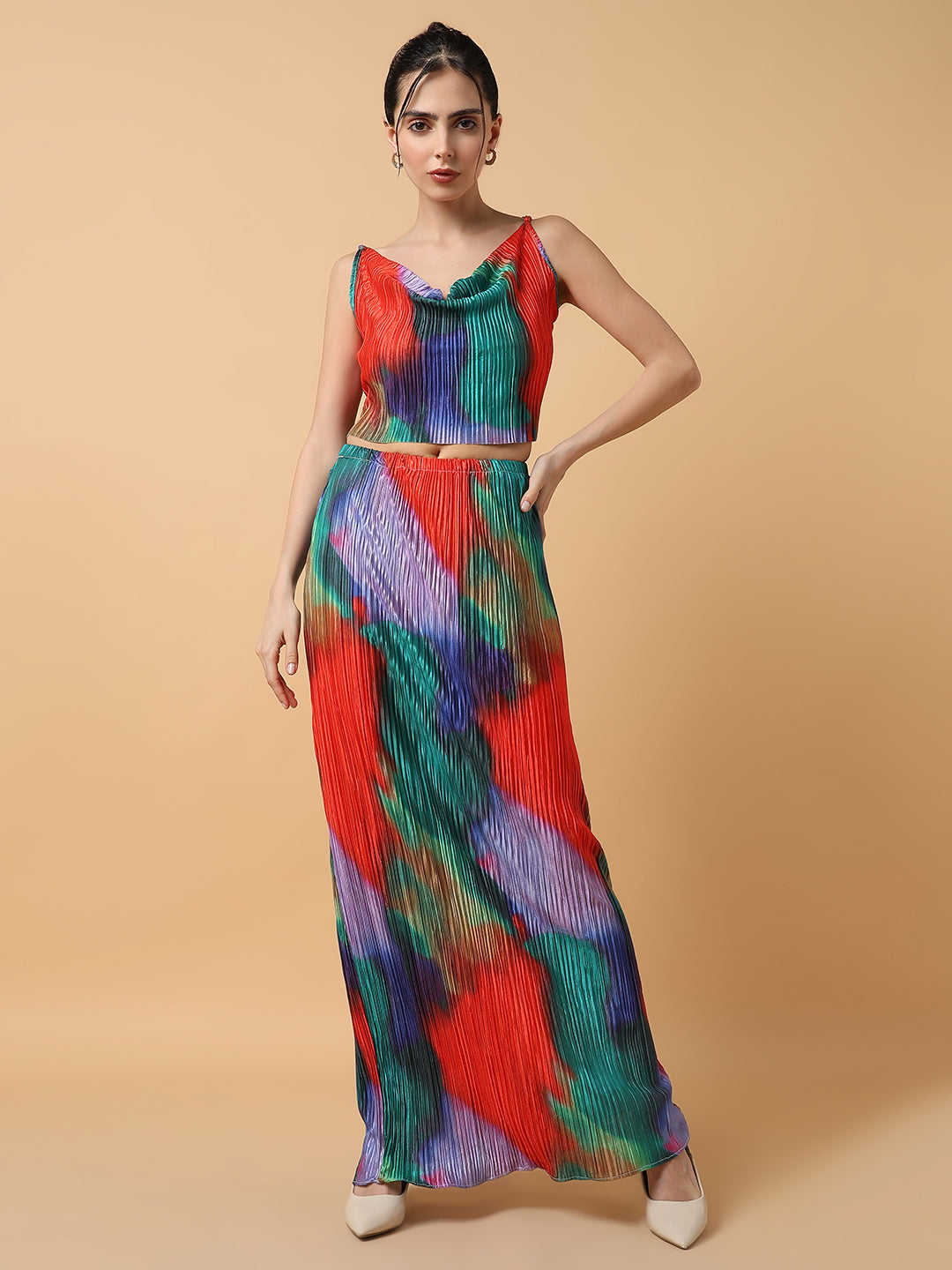 Women's Printed Multi Co-Ords Set