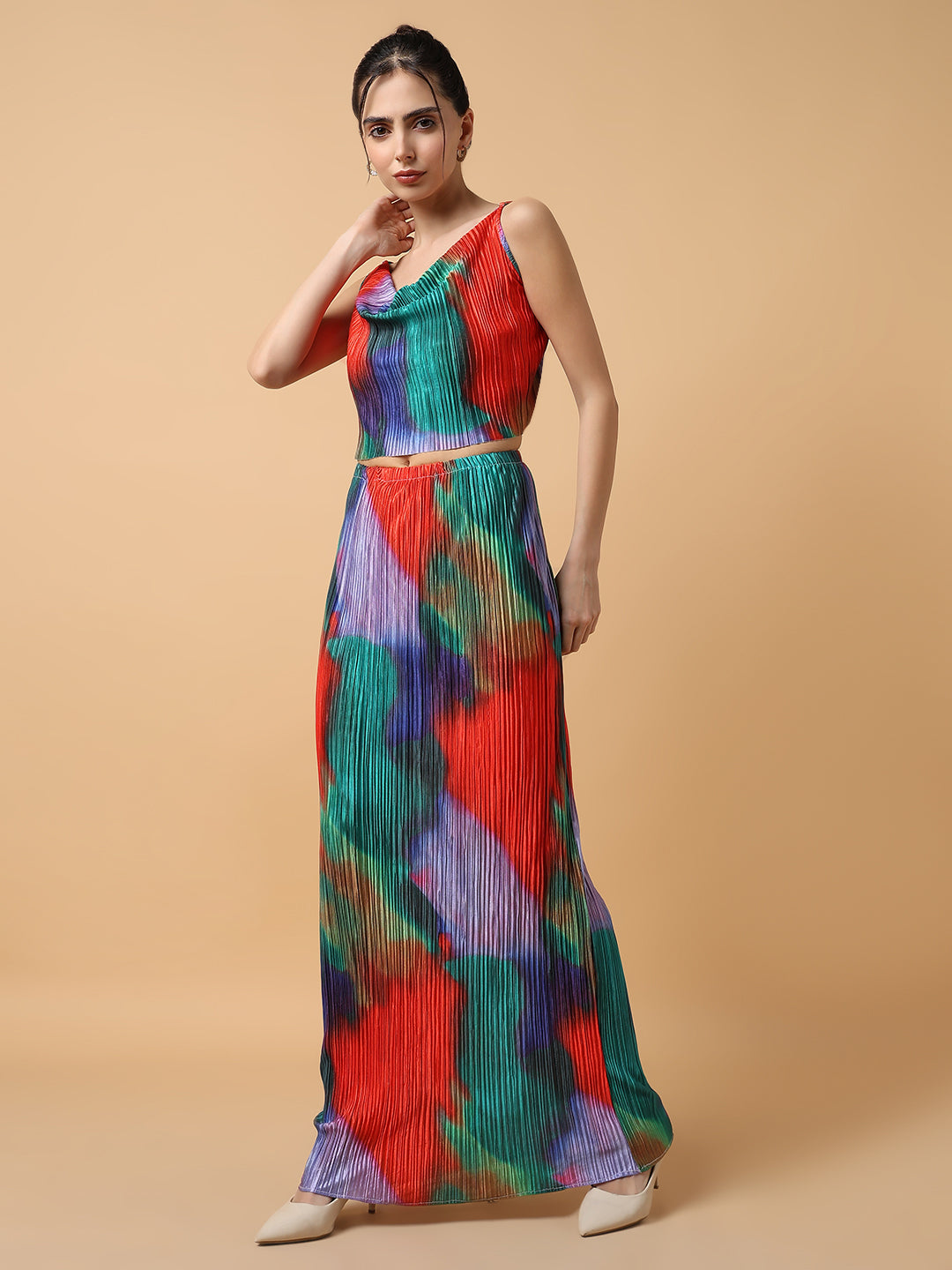 Women's Printed Multi Co-Ords Set