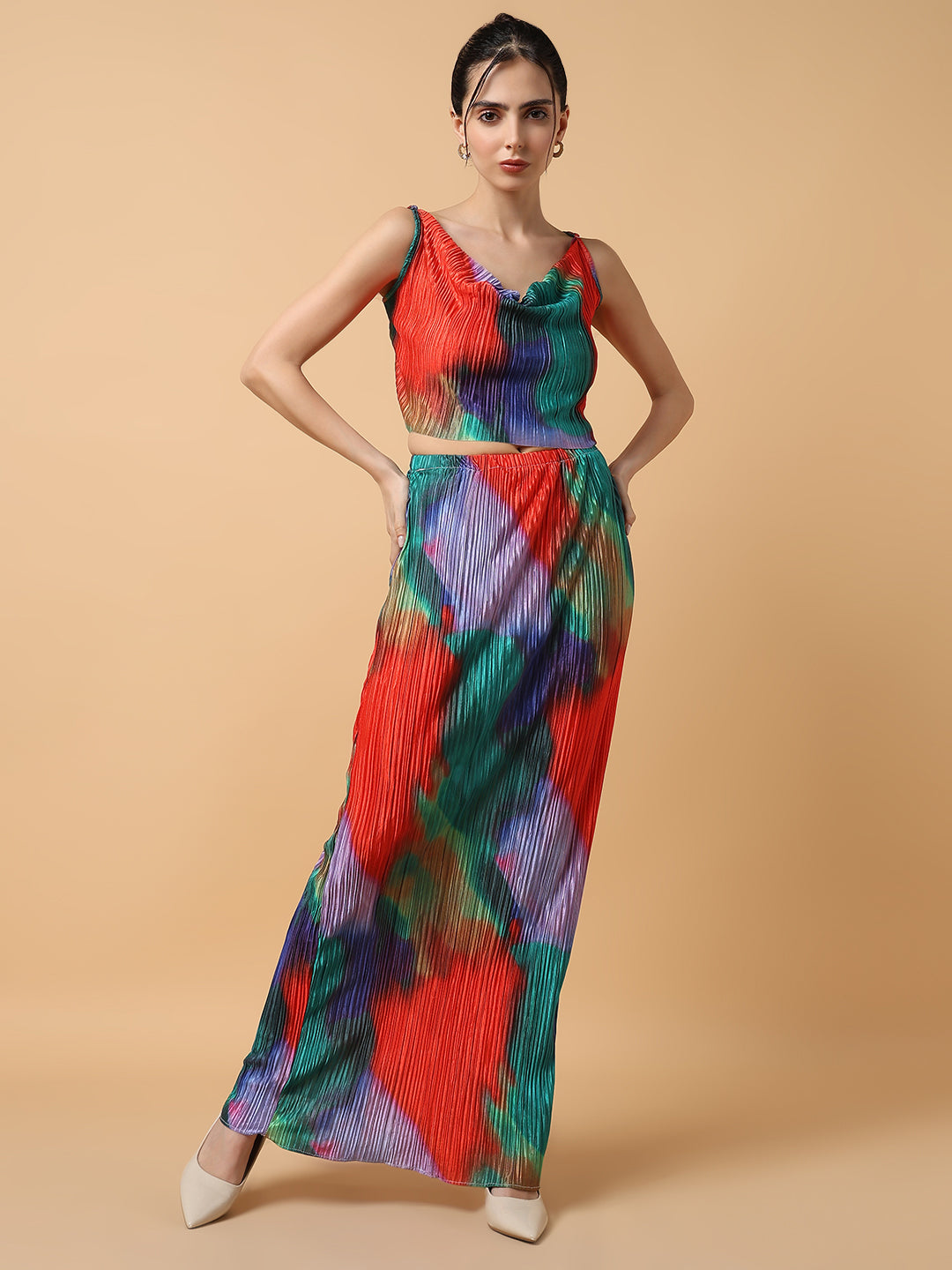 Women's Printed Multi Co-Ords Set