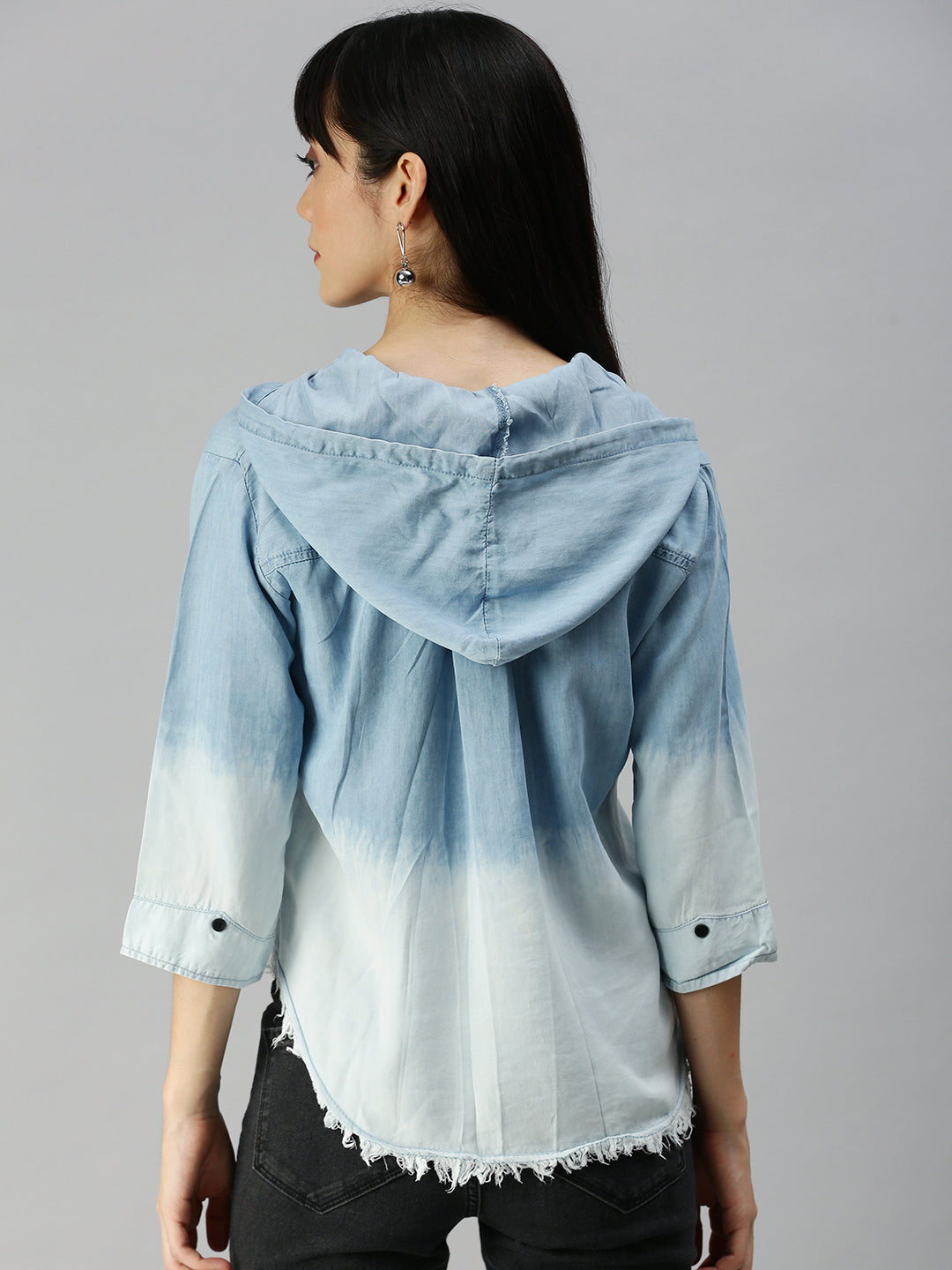 Women's Blue Ombre Shirt