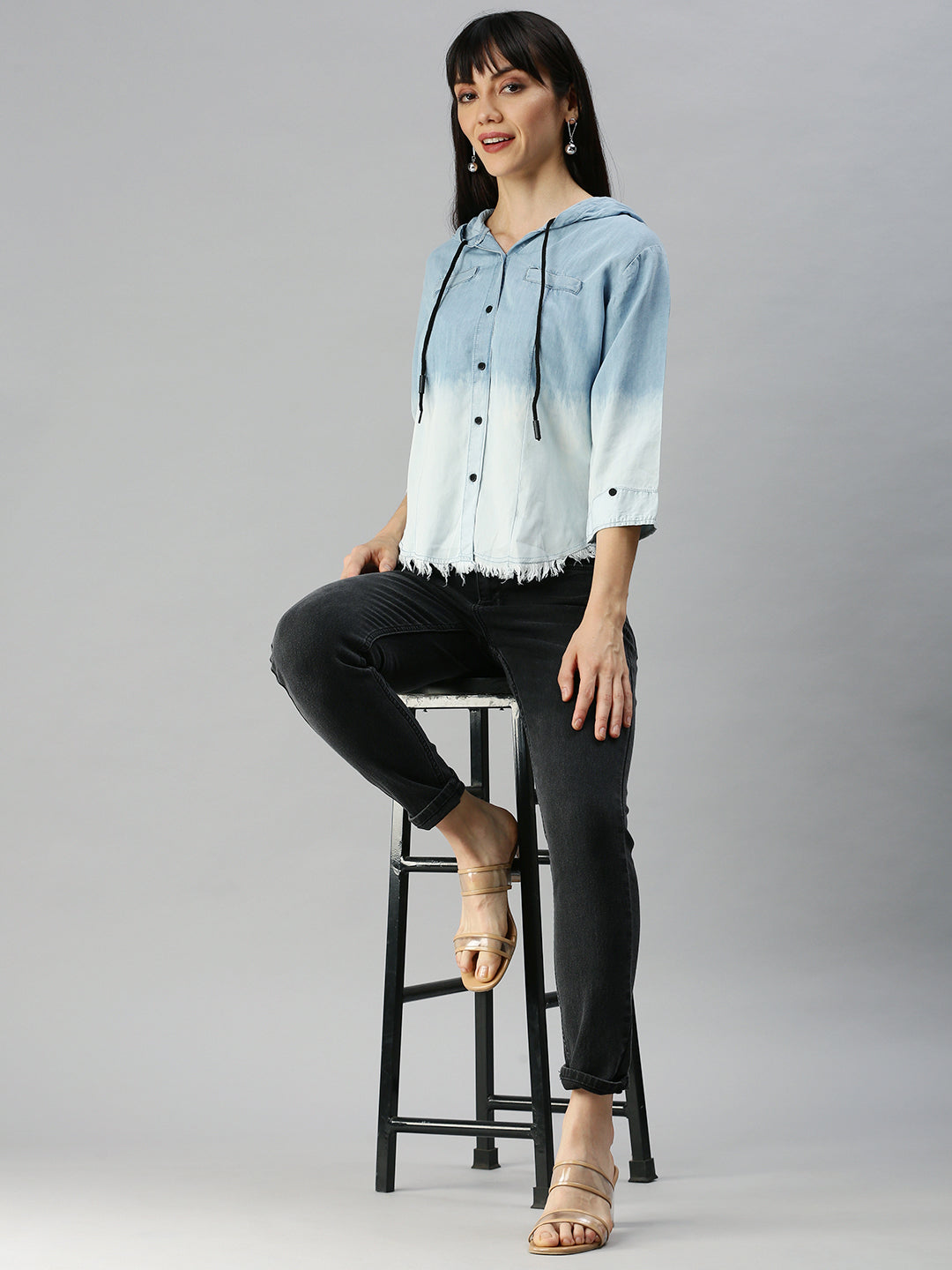 Women's Blue Ombre Shirt
