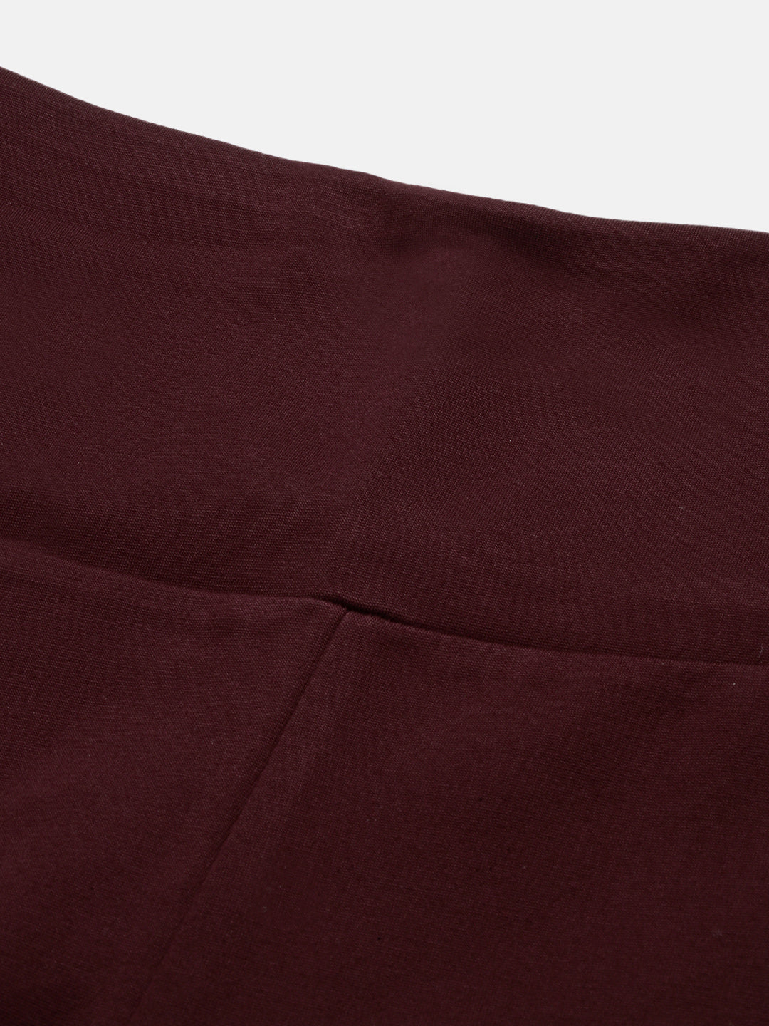 Women Solid  Maroon Slim Fit Jeggings