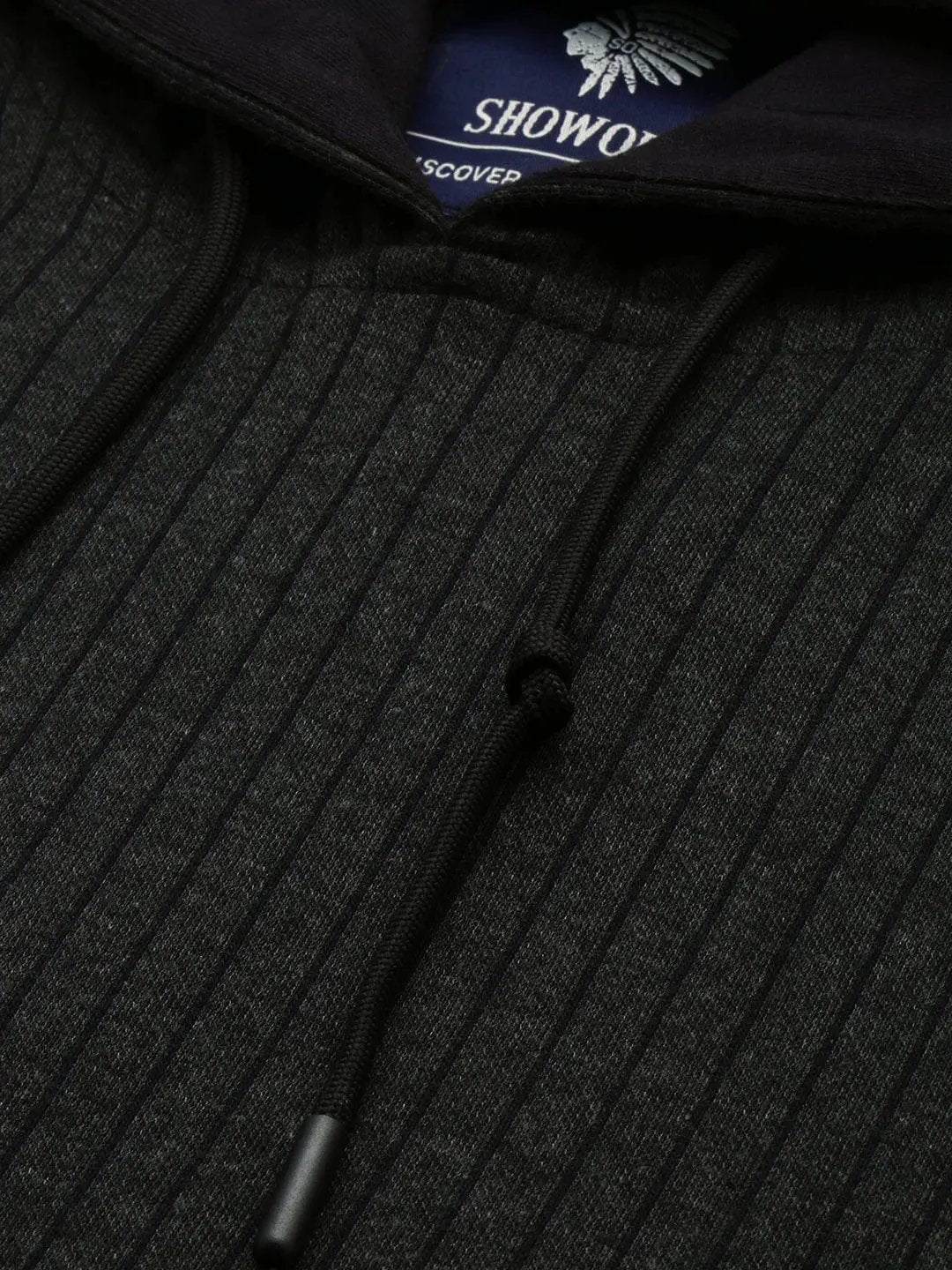 Men's Hooded Striped Grey Tracksuit
