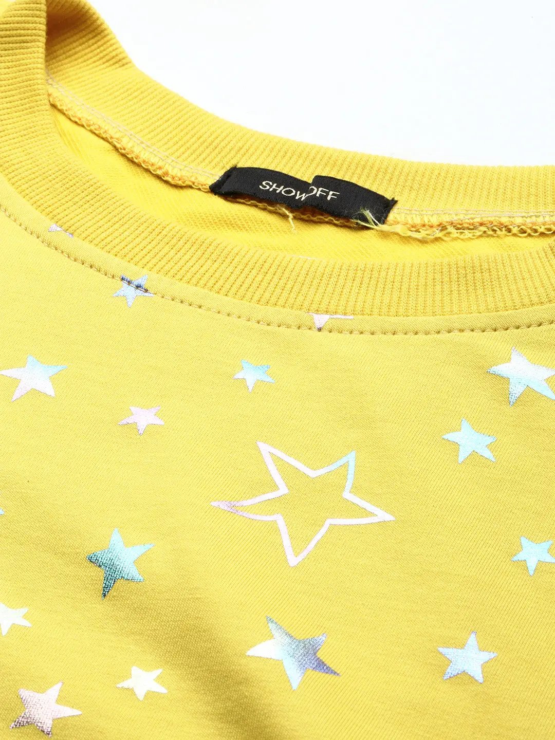 Women's Graphic Yellow Top