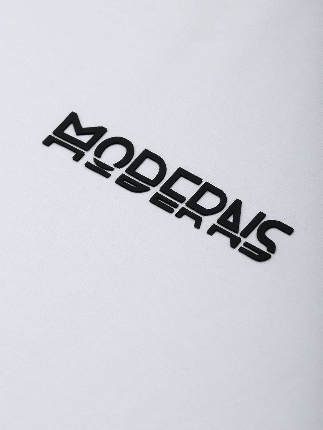 Men's White Printed Typography T-Shirt