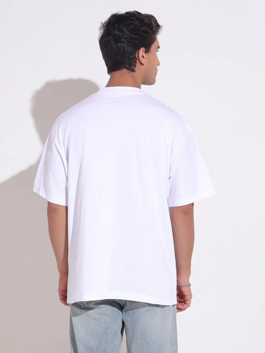 Men's Graphic Printed White T-Shirt - from SHOWOFFFF