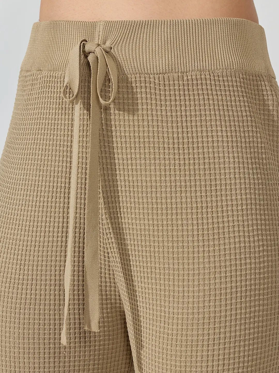 Women's Textured Beige Co-Ords Set - from SHOWOFFFF
