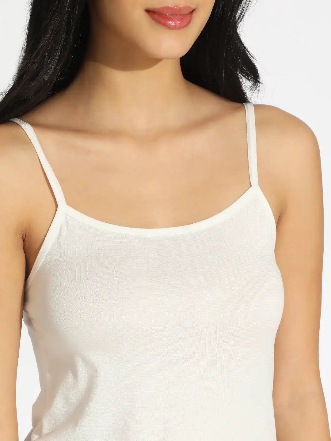 Women's Floral White Semi Sheer Top with Inner - Uncategorized from SHOWOFFFF