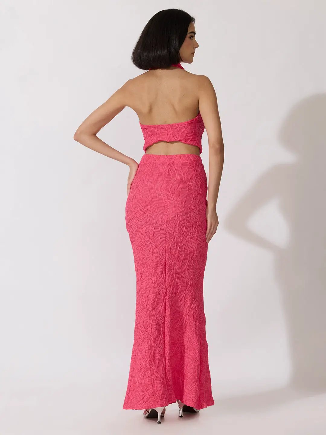 Women's Pink Top and Skirt Co-Ords Set - from SHOWOFFFF