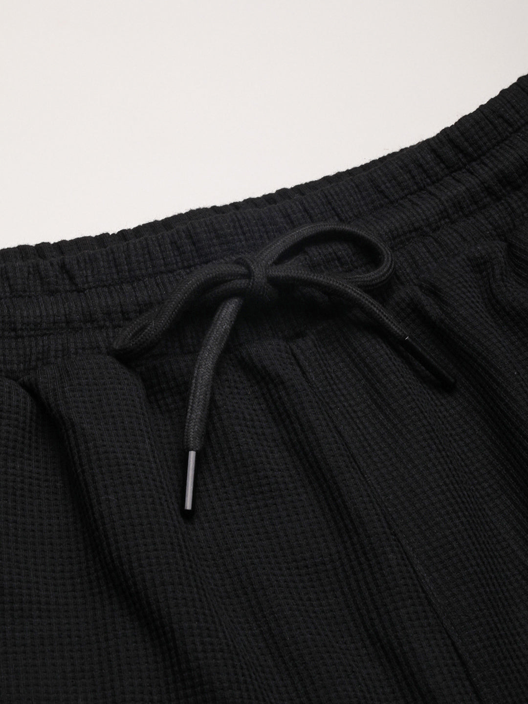 Men Black Solid Shorts