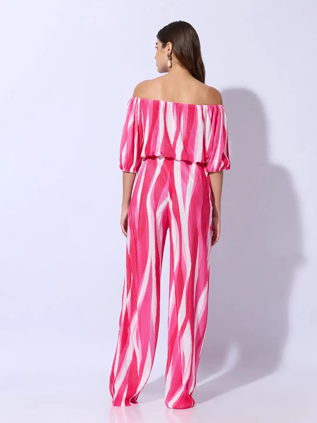 Women's Printed Pink Cotton Co-Ords Set - Uncategorized from SHOWOFFFF