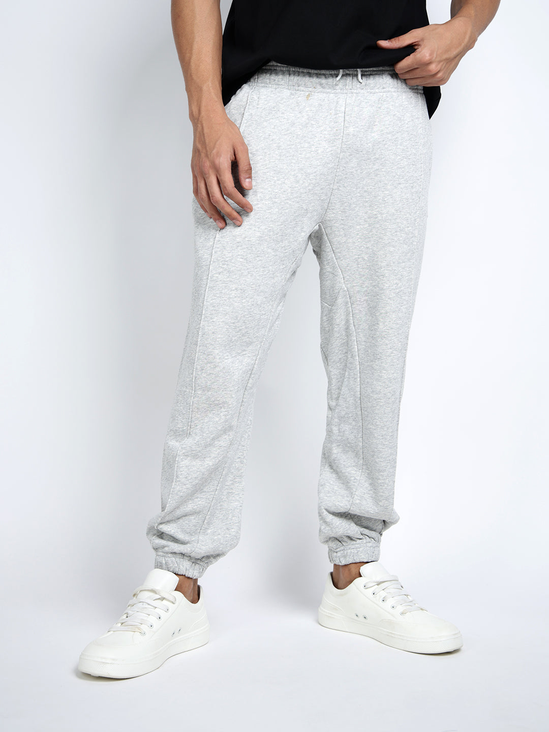 Men's Grey Loose Fit Joggers