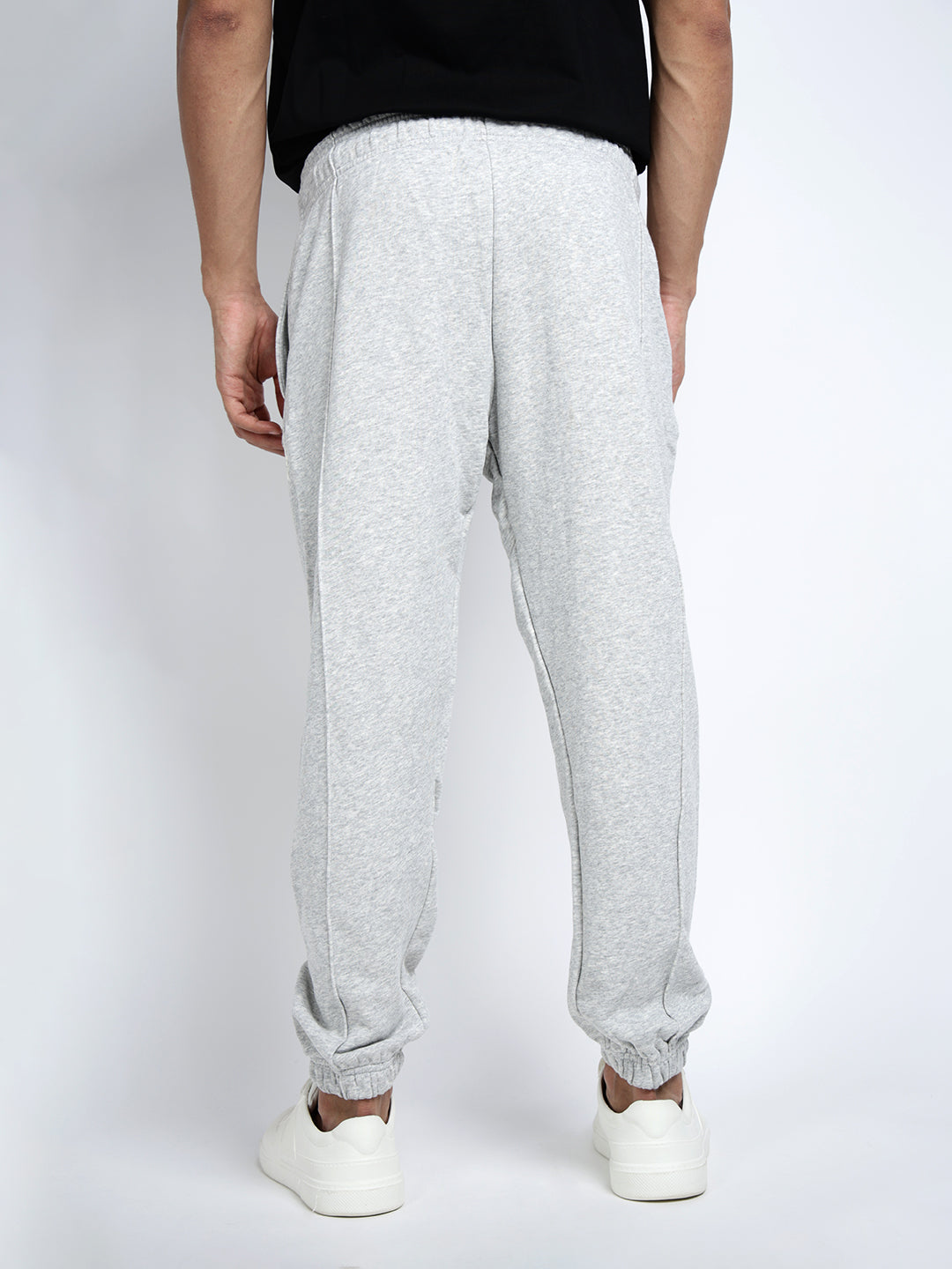 Men's Grey Loose Fit Joggers