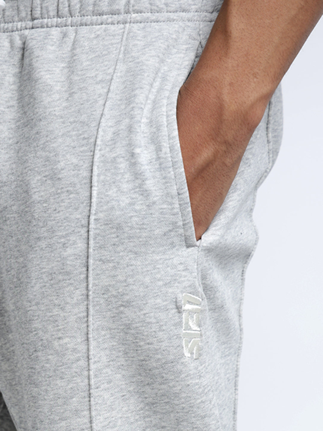 Men's Grey Loose Fit Joggers