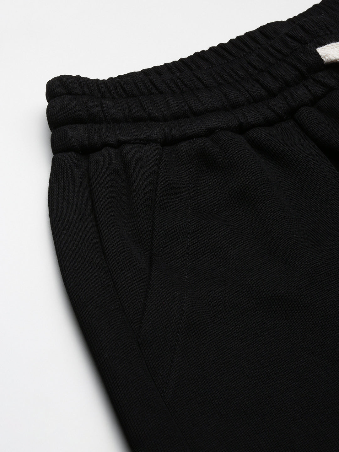 Men Black Solid Shorts