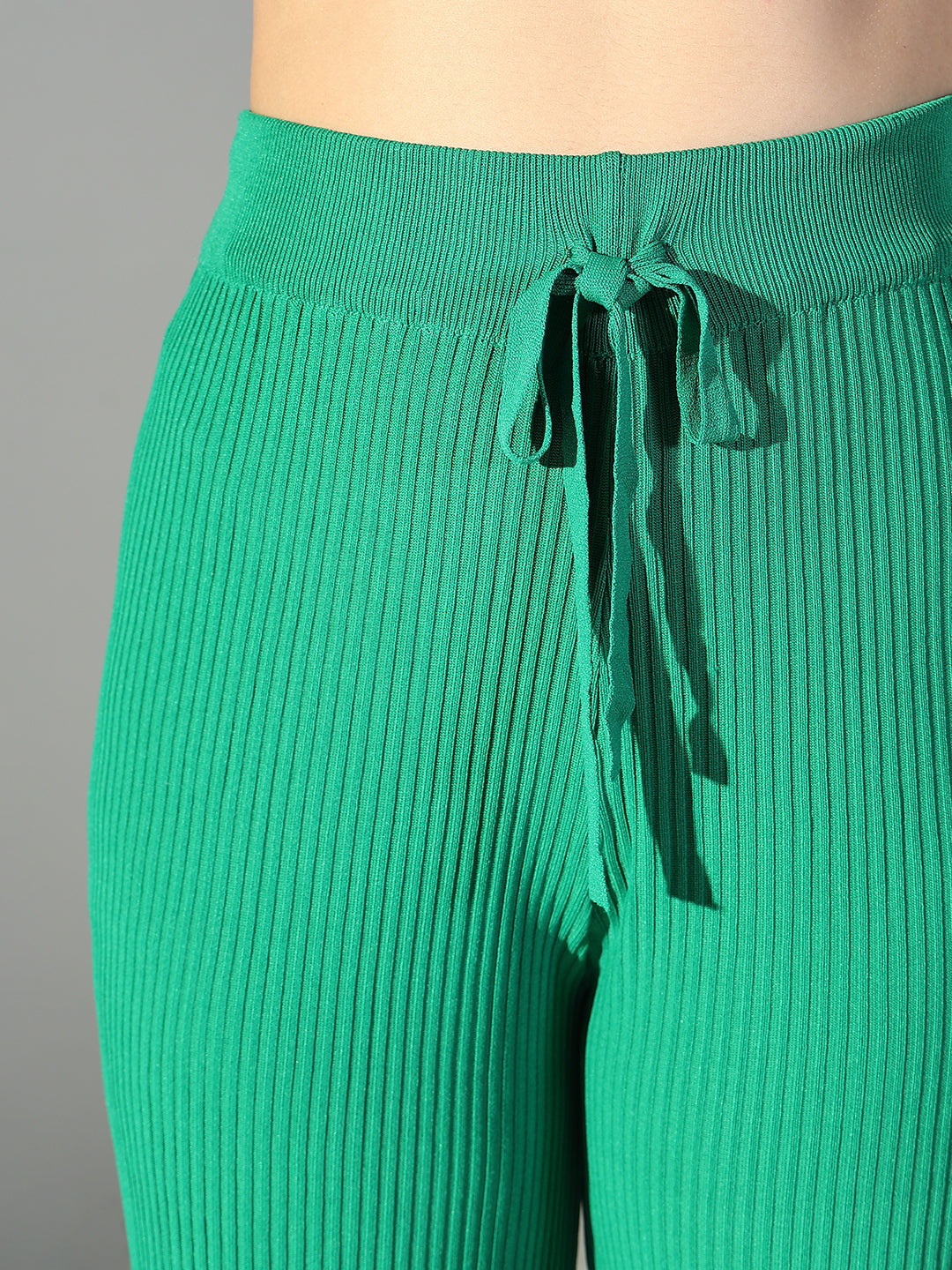 Women Green Solid Co Ords Set