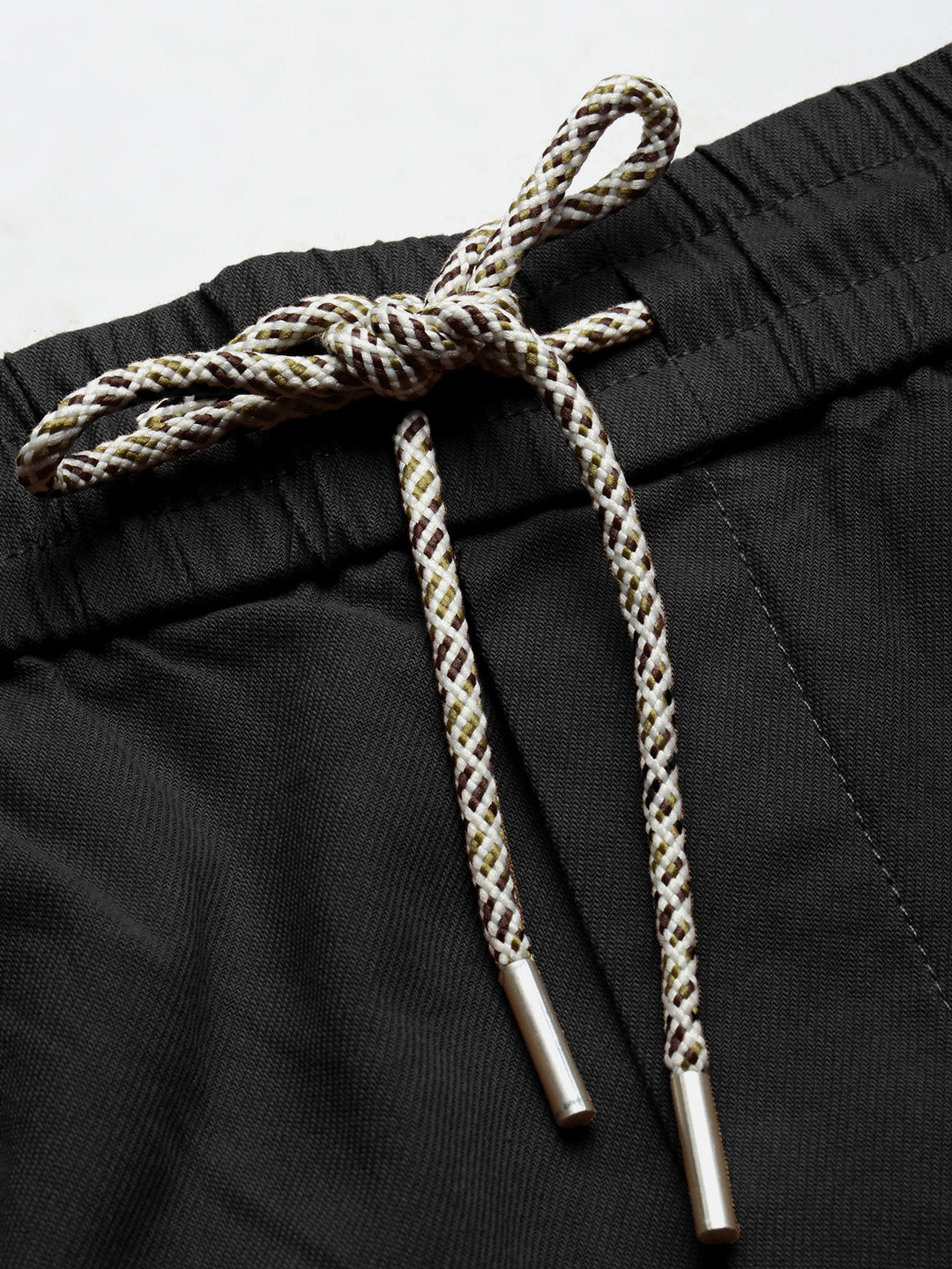 Men's Black Relaxed Fit Trouser