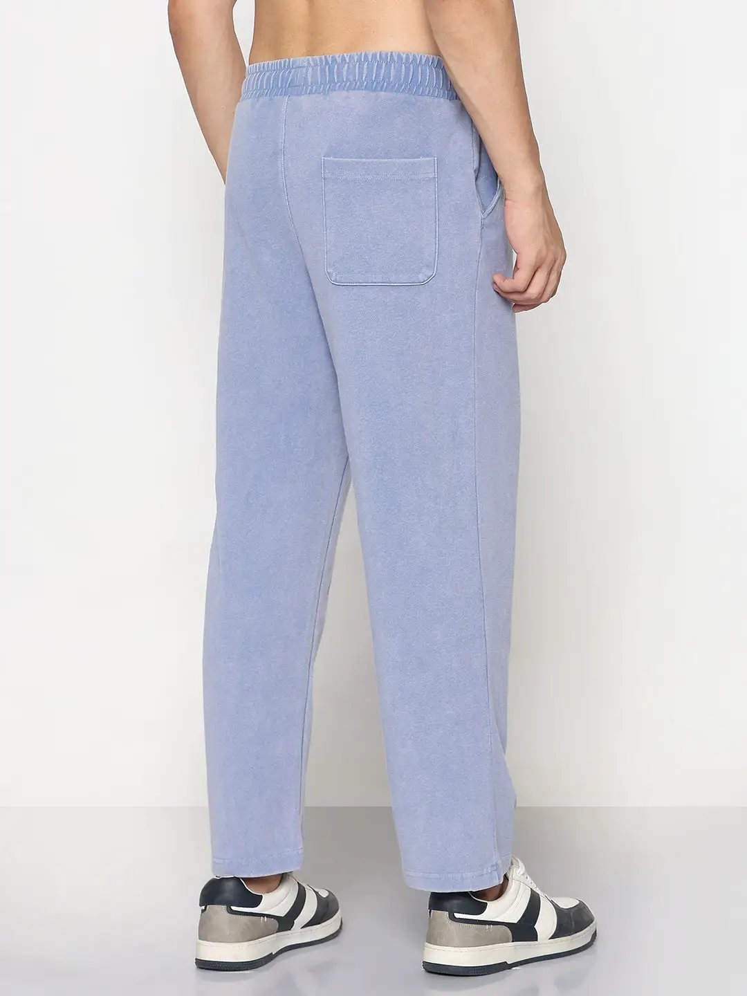 Men's Blue Relaxed Fit Trouser - from SHOWOFFFF