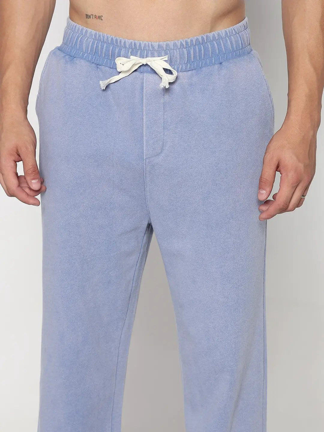 Men's Blue Relaxed Fit Trouser - from SHOWOFFFF