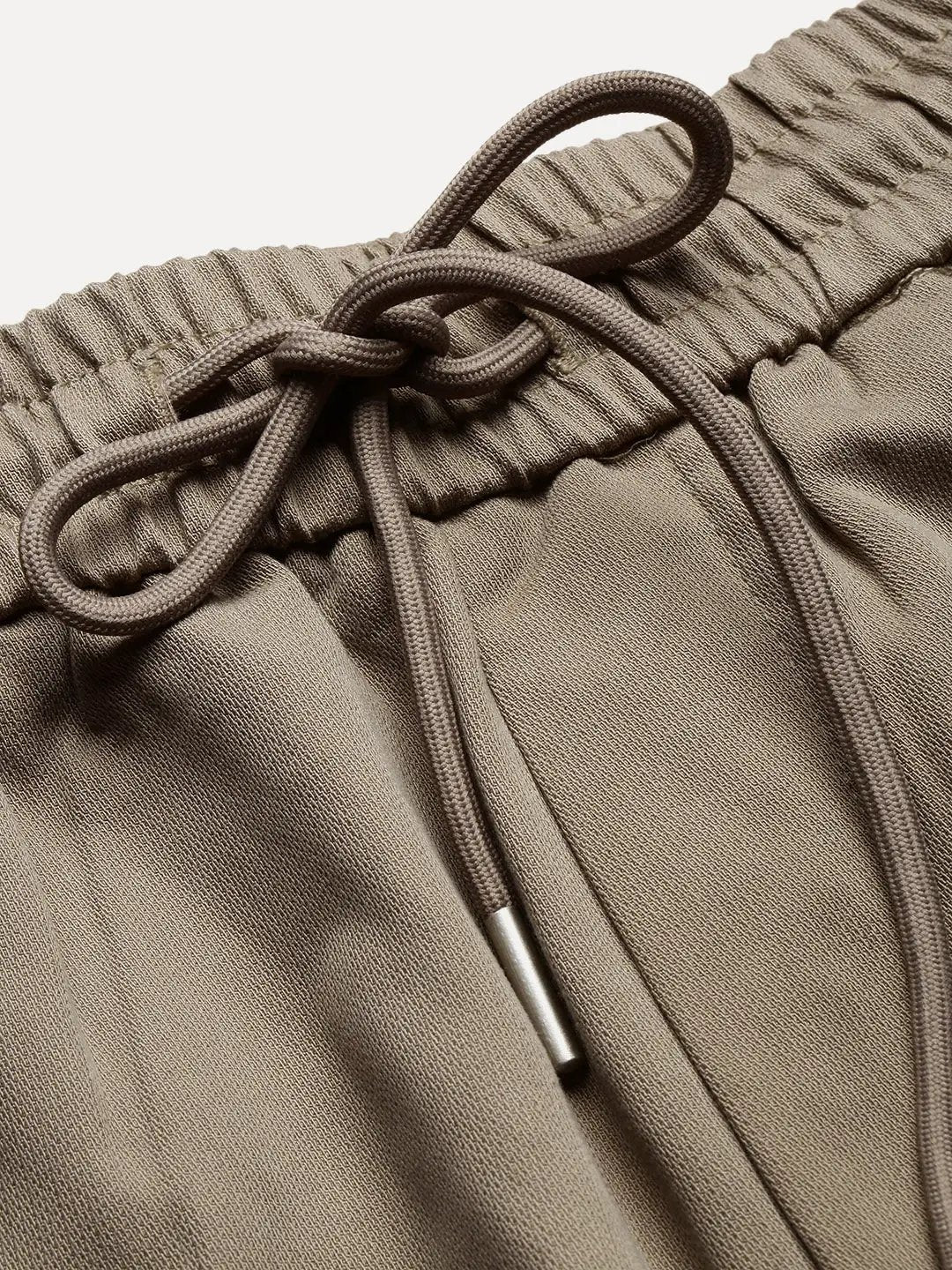 Men's Cotton Beige Relaxed Fit Joggers - from SHOWOFFFF