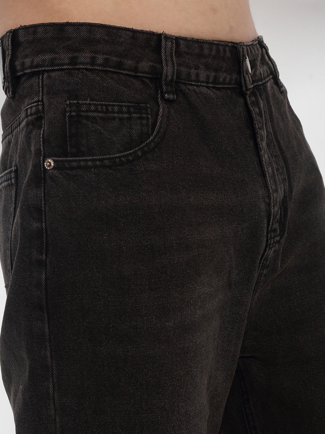 Men's Black Relaxed Fit Jeans