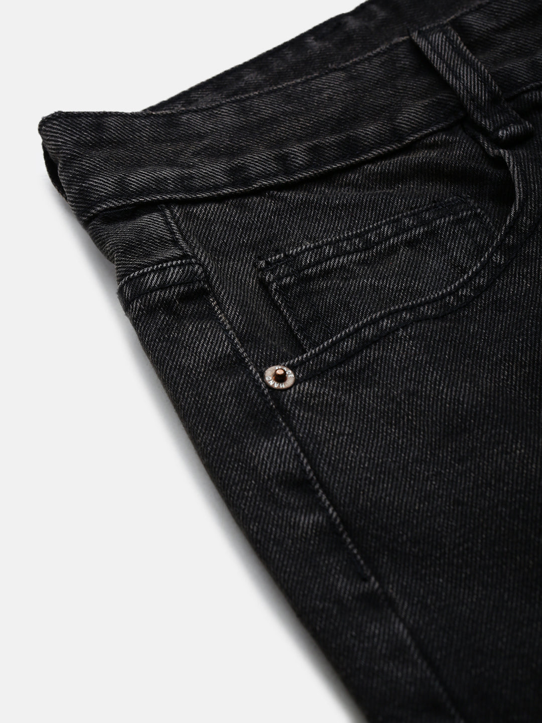 Men's Black Relaxed Fit Jeans