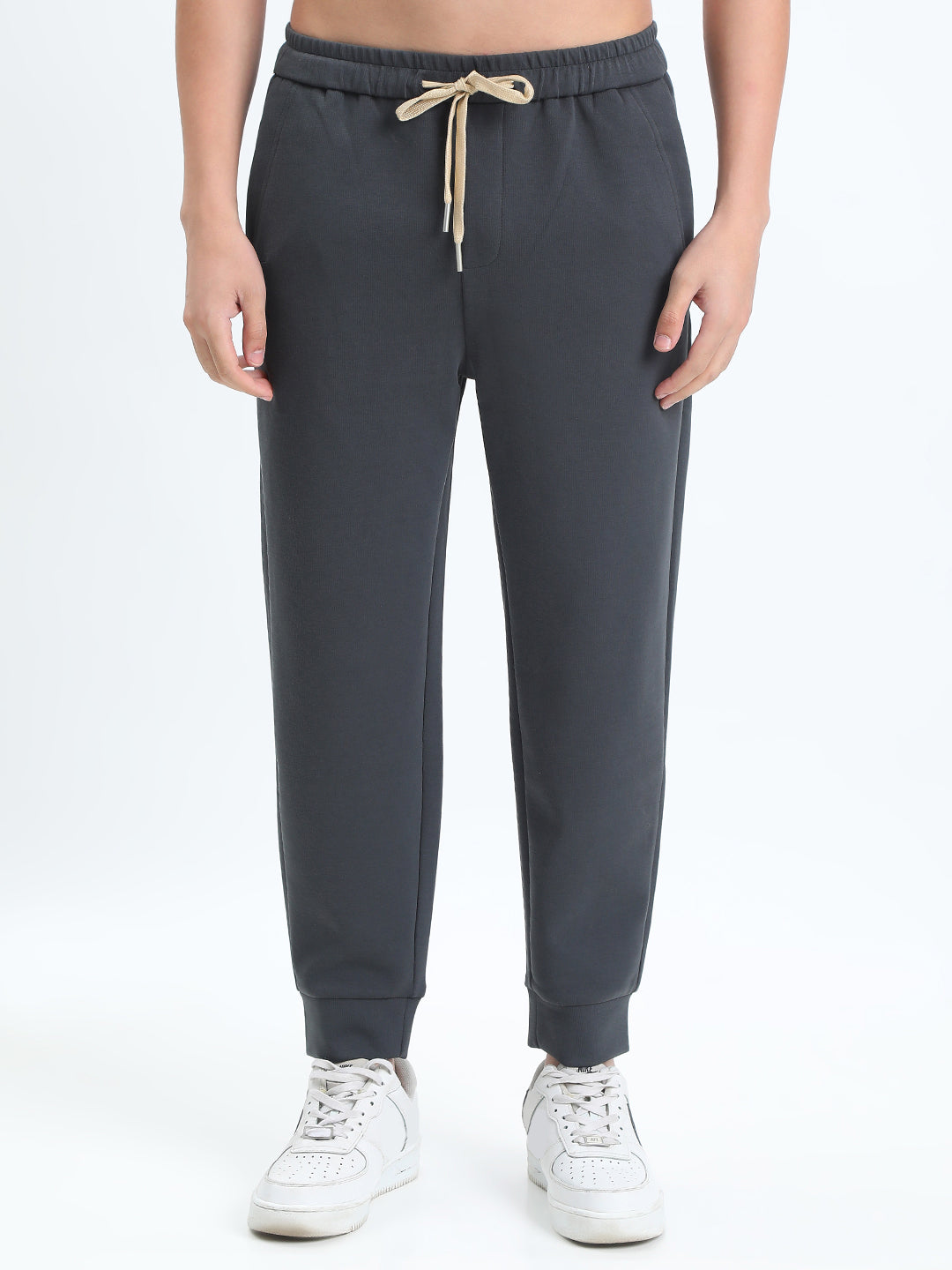 Men's Grey Slim Fit Joggers