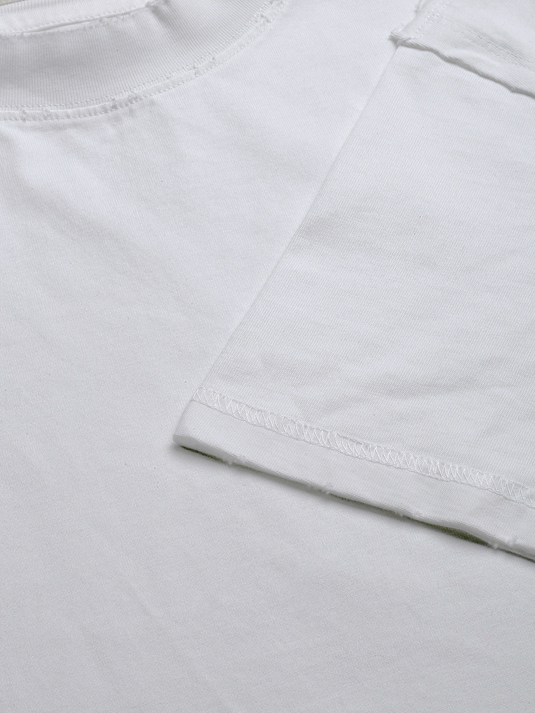 Men's White Regular Fit T-Shirt