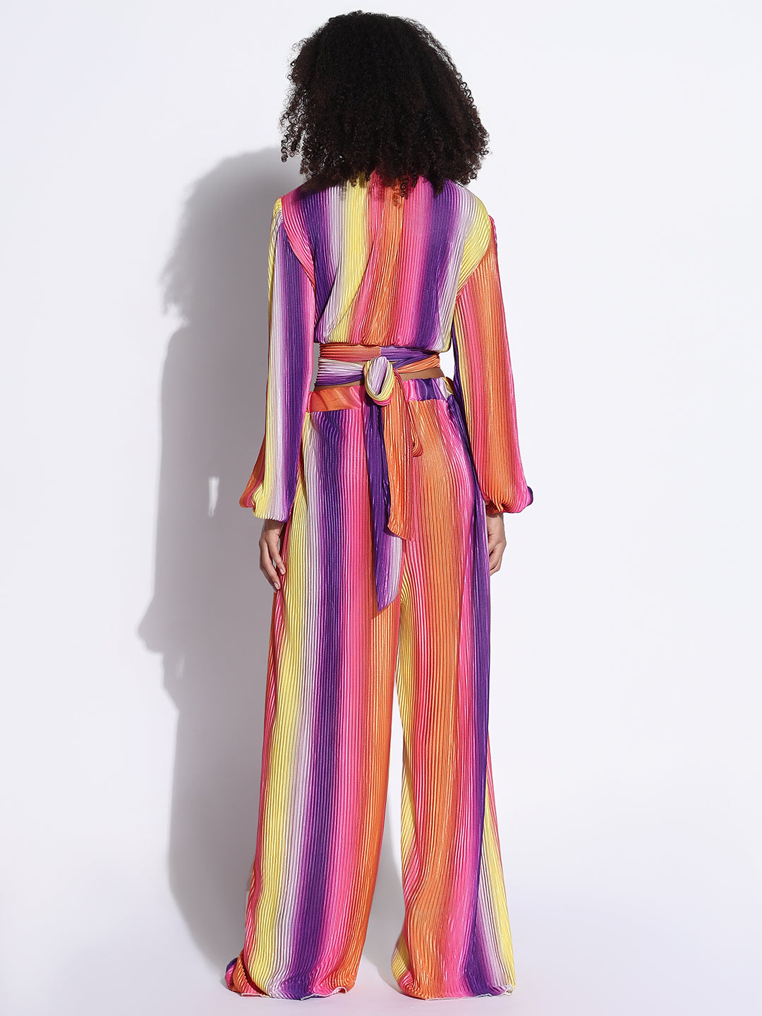 Women's Colorblocked Multi Co-Ords Set