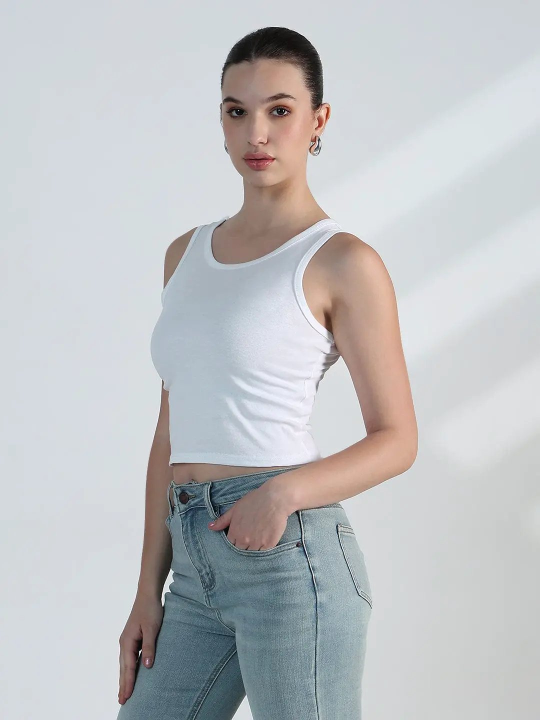 Women's Graphic Black Patch Crop Sweatshirt - Uncategorized from SHOWOFFFF