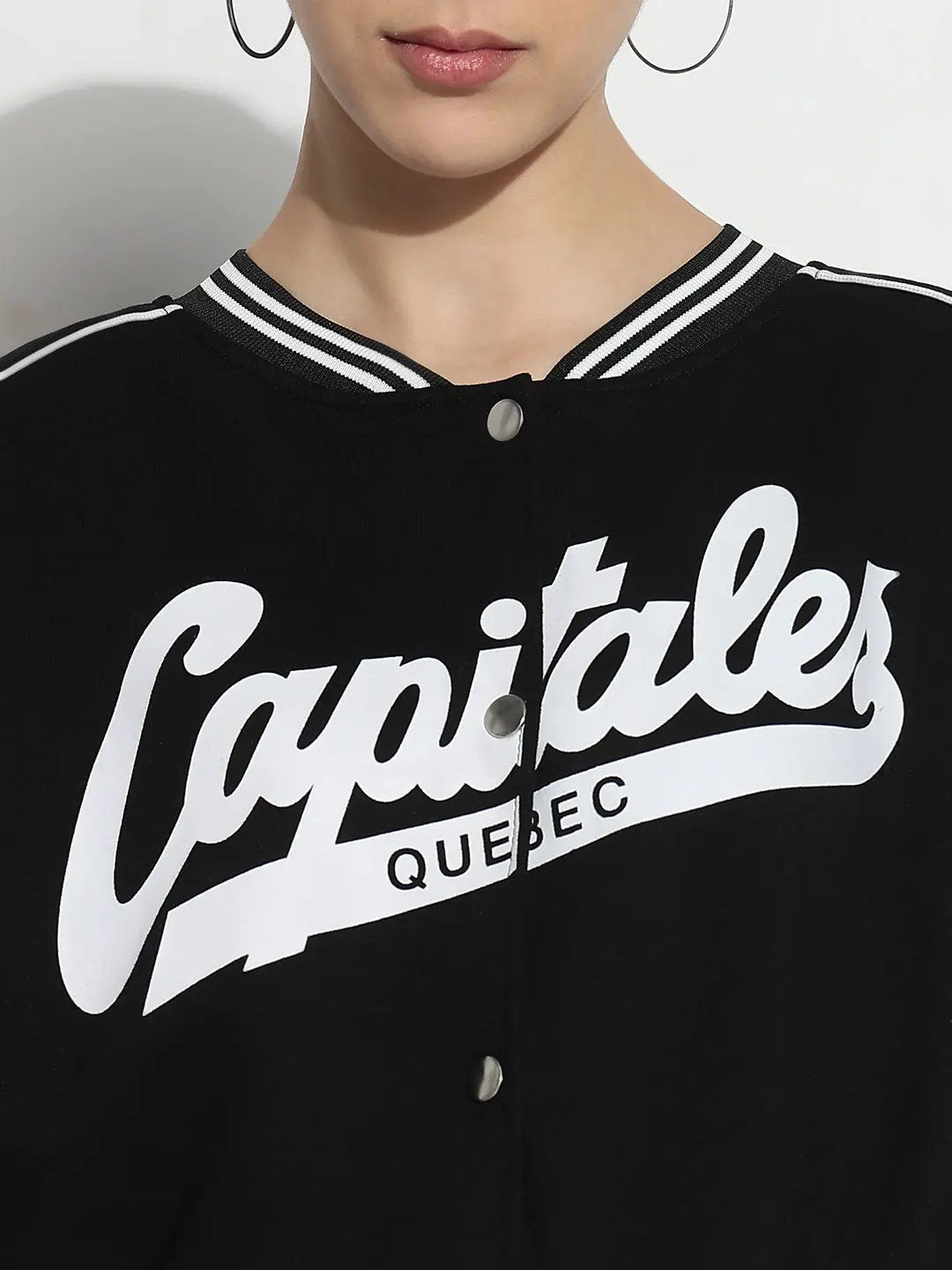 Women's Black Varsity Jacket with Skort Co-ord Set - from SHOWOFFFF