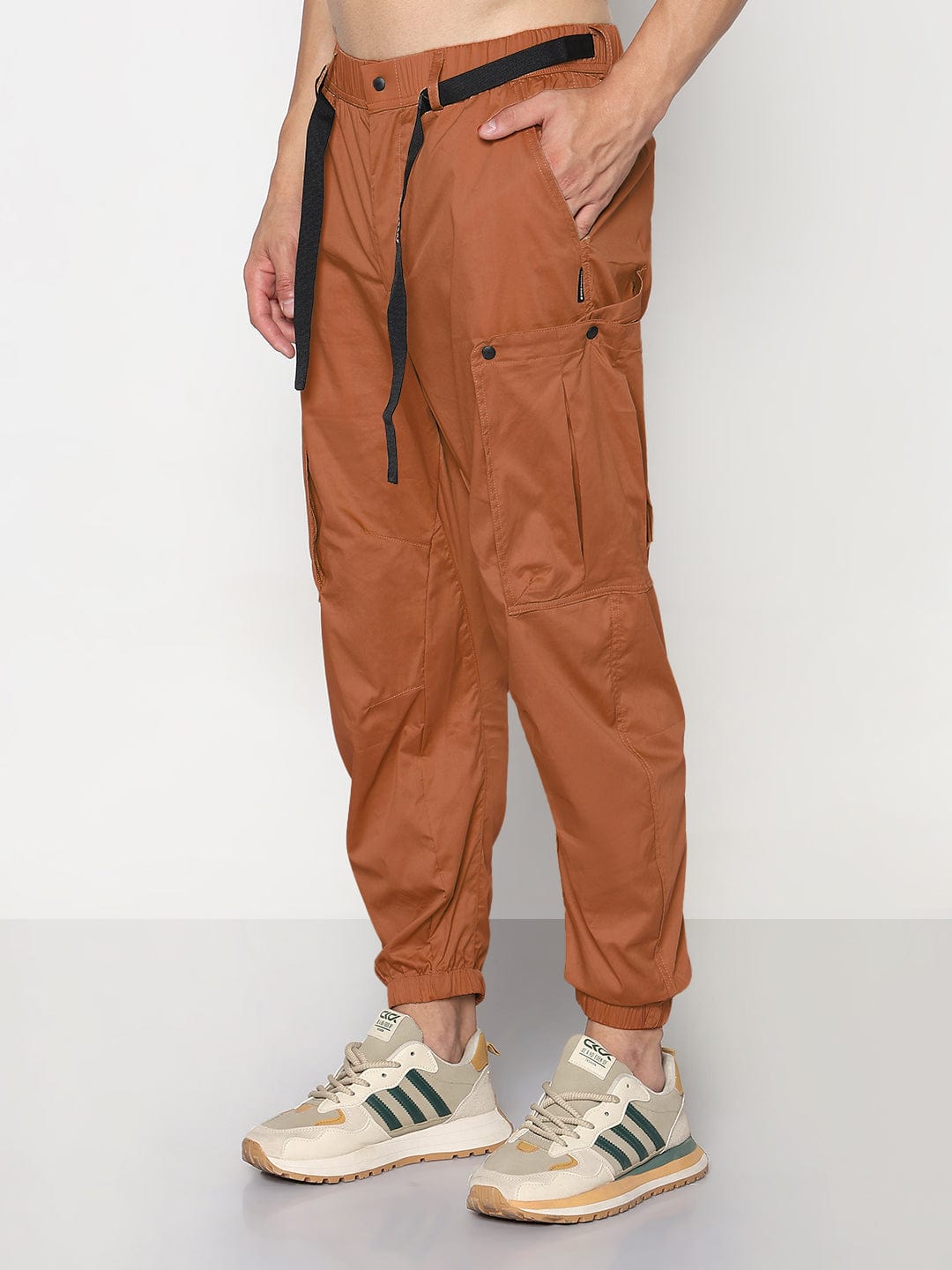 Men's Rust Relaxed Fit Cargos