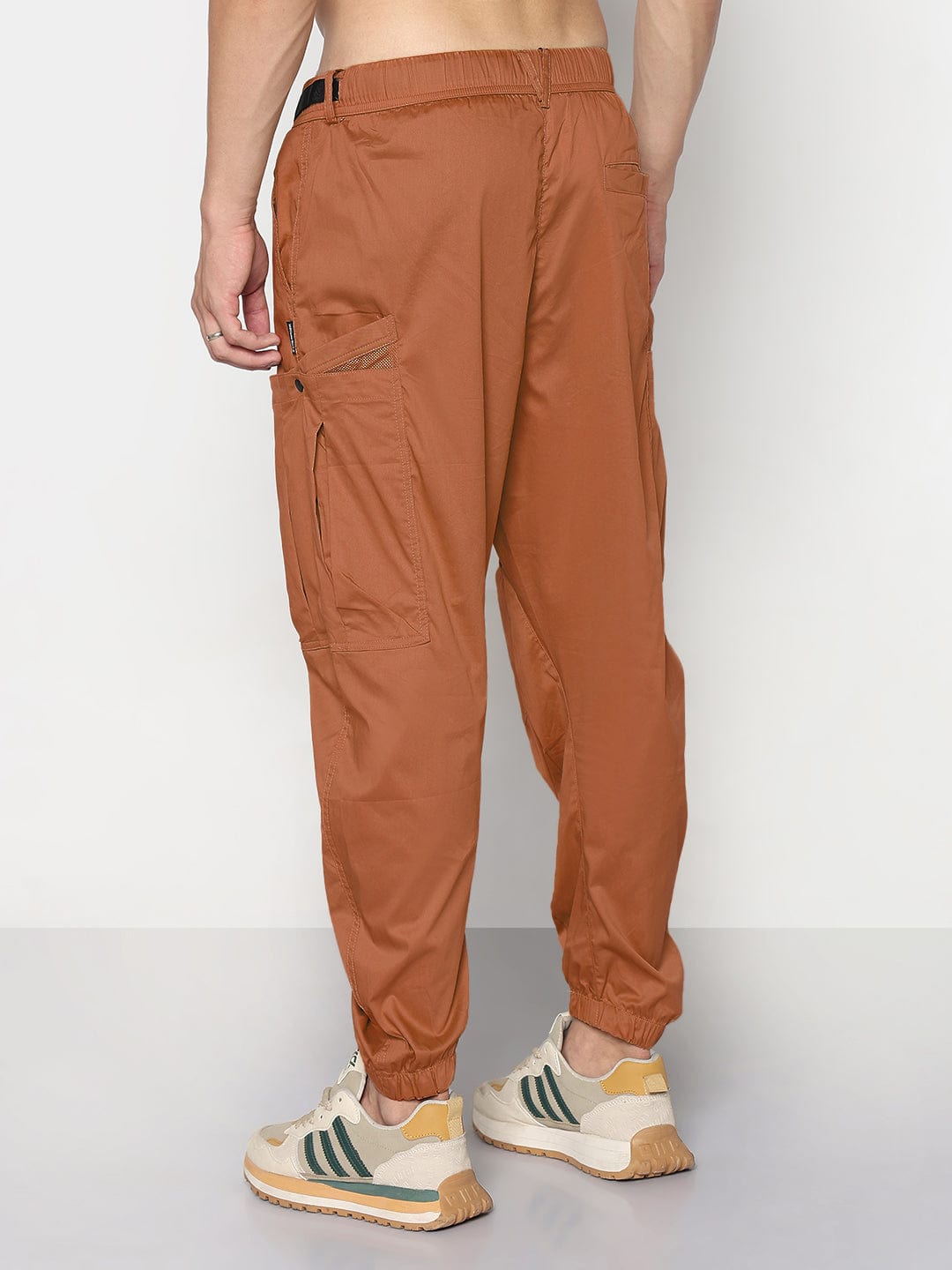 Men's Rust Relaxed Fit Cargos