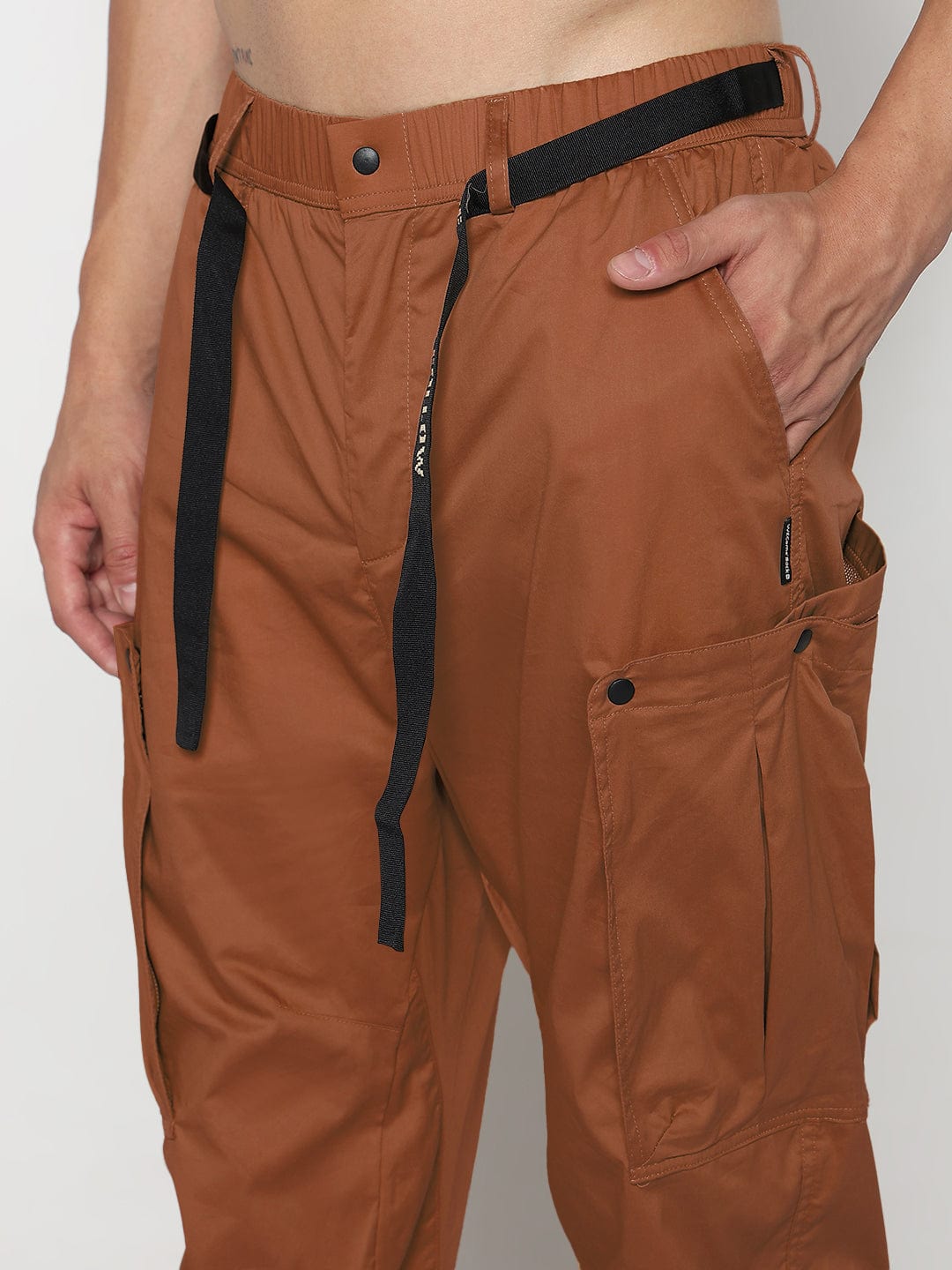 Men's Rust Relaxed Fit Cargos