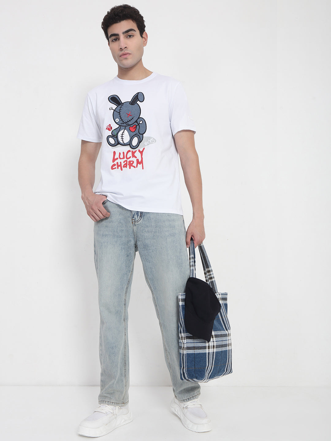 Men's Blue Straight Fit Jeans