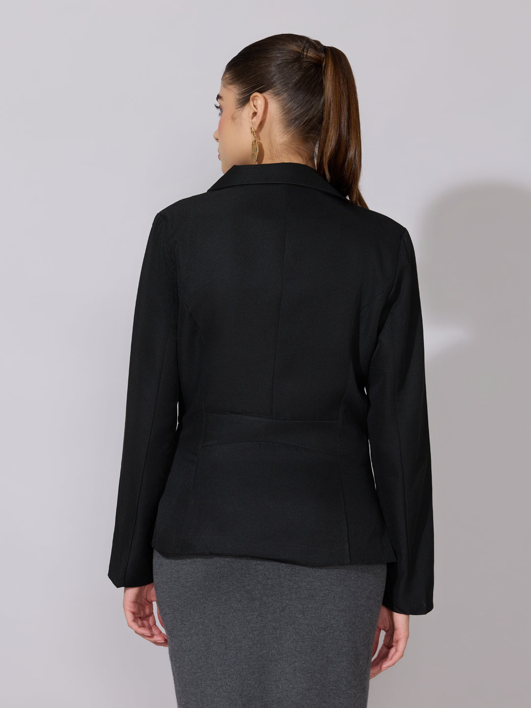 Women's Black Classic Tailored Blazer