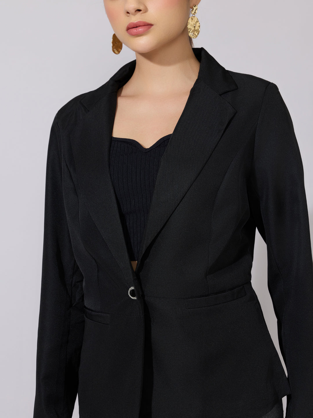 Women's Black Classic Tailored Blazer