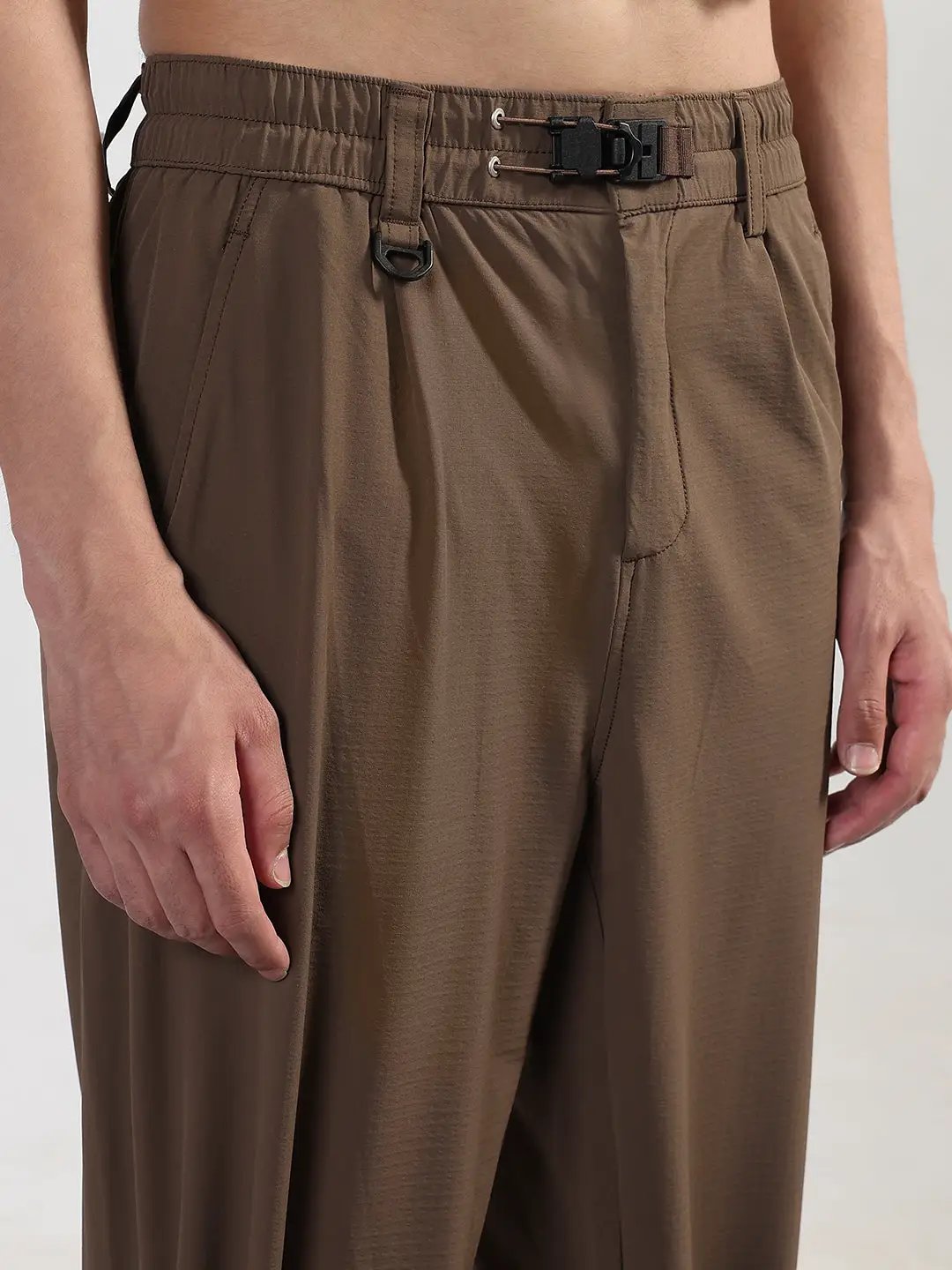 Men's Brown Relaxed Fit Trouser - from SHOWOFFFF