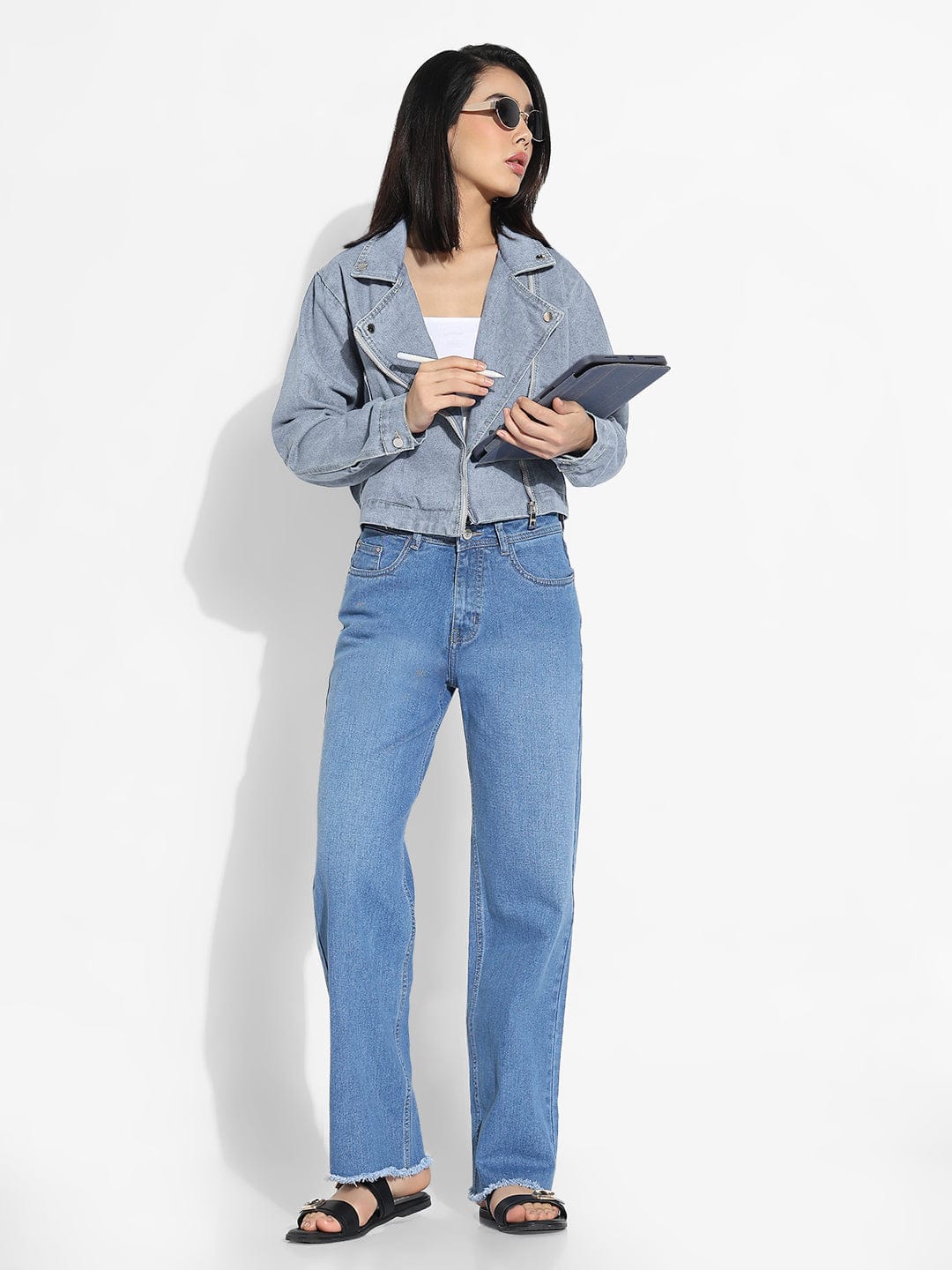 Women's Light Blue Denim Jacket